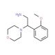 2-(2-Methoxy-phenyl)-2-morpholin-4-yl-ethylamine - chemical structure image