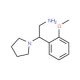 2-(2-Methoxy-phenyl)-2-pyrrolidin-1-yl-ethylamine - chemical structure image