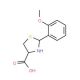 2-(2-Methoxy-phenyl)-thiazolidine-4-carboxylic acid - chemical structure image