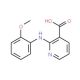 2-(2-Methoxy-phenylamino)-nicotinic acid - chemical structure image