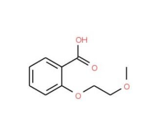 2-(2-Methoxyethoxy)benzoic acid (CAS 98684-32-3) - chemical structure image