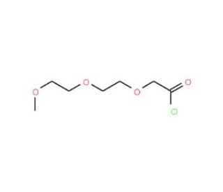 [2-(2-Methoxyethoxy)-ethoxy]acetyl chloride - chemical structure image