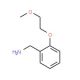 [2-(2-methoxyethoxy)phenyl]methanamine - chemical structure image