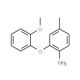 2-(2-Methoxyphenoxy)-4-methylaniline - chemical structure image
