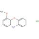 2-(2-methoxyphenoxy)aniline hydrochloride - chemical structure image