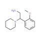 2-(2-methoxyphenyl)-2-(piperidin-1-yl)ethan-1-amine (CAS 904805-93-2) - chemical structure image