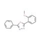 2-(2-Methoxyphenyl)-5-phenyl-1,3,4-oxadiazole (CAS 1874-42-6) - chemical structure image