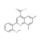 2-(2-methoxyphenyl)-6,8-dimethylquinoline-4-carbonyl chloride - chemical structure image