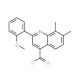 2-(2-methoxyphenyl)-7,8-dimethylquinoline-4-carbonyl chloride - chemical structure image