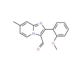 2-(2-Methoxyphenyl)-7-methylimidazo[1,2-a]-pyridine-3-carbaldehyde - chemical structure image