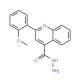 2-(2-Methoxyphenyl)quinoline-4-carbohydrazide - chemical structure image