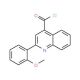 2-(2-methoxyphenyl)quinoline-4-carbonyl chloride - chemical structure image