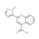 2-(2-Methyl-2H-pyrazol-3-yl)-quinoline-4-carboxylic acid - chemical structure image