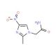 2-(2-Methyl-4-nitro-1H-imidazol-1-yl)acetamide - chemical structure image