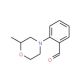 2-(2-methylmorpholin-4-yl)benzaldehyde - chemical structure image
