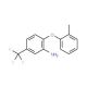 2-(2-Methylphenoxy)-5-(trifluoromethyl)aniline - chemical structure image