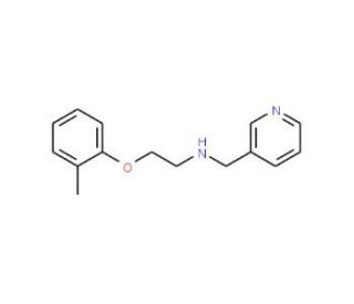 2-(2-Methylphenoxy)-N-(3-pyridinylmethyl)-1-ethanamine - chemical structure image