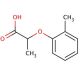 2-(2-methylphenoxy)propanoic acid (CAS 7345-21-3) - chemical structure image
