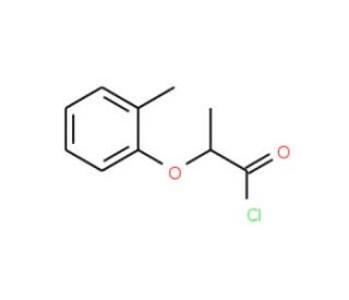 2-(2-methylphenoxy)propanoyl chloride - chemical structure image