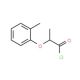 2-(2-methylphenoxy)propanoyl chloride - chemical structure image