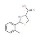 2-(2-Methylphenyl)-1,3-thiazolidine-4-carboxylic acid - chemical structure image