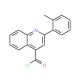 2-(2-methylphenyl)quinoline-4-carbonyl chloride - chemical structure image