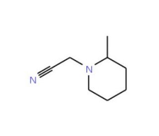 2-(2-methylpiperidin-1-yl)acetonitrile - chemical structure image