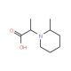 2-(2-Methylpiperidin-1-yl)propanoic acid (CAS 915921-83-4) - chemical structure image