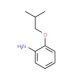 2-(2-methylpropoxy)aniline (CAS 104065-95-4) - chemical structure image