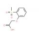 2-[2-(Methylsulfonyl)phenoxy]acetic acid - chemical structure image