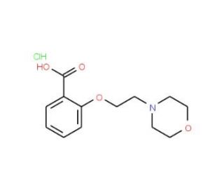 2-(2-Morpholin-4-yl-ethoxy)-benzoic acid hydrochloride - chemical structure image