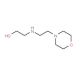 2-{[2-(morpholin-4-yl)ethyl]amino}ethan-1-ol - chemical structure image