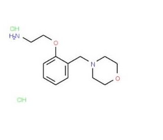 {2-[2-(Morpholin-4-ylmethyl)phenoxy]ethyl}aminedihydrochloride - chemical structure image