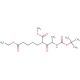 2-[2-(N-Boc-amino)propionyl]heptanedioic Acid 7-Ethyl Ester 1-Methyl Ester (CAS 1076199-19-3) - chemical structure image