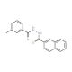 2-(2-Naphthoyl)-1-(m-toluoyl)hydrazine (CAS 83803-96-7) - chemical structure image
