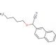 2-(2-Naphthyl)-2-(pentyloxy)acetonitrile - chemical structure image