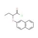 2-(2-naphthyloxy)butanoyl chloride - chemical structure image