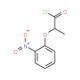 2-(2-nitrophenoxy)propanoyl chloride - chemical structure image