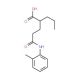 2-(2-o-Tolylcarbamoyl-ethyl)-pentanoic acid - chemical structure image