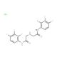 2-({2-oxo-2-[(2,3,4-trifluorophenyl)amino]ethyl}amino)-N-(2,3,4-trifluorophenyl)acetamide hydrochloride - chemical structure