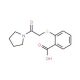 2-(2-Oxo-2-pyrrolidin-1-yl-ethylsulfanyl)-benzoic acid - chemical structure image