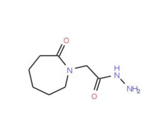 2-(2-oxoazepan-1-yl)acetohydrazide - chemical structure image