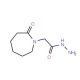 2-(2-oxoazepan-1-yl)acetohydrazide - chemical structure image