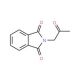 2-(2-Oxopropyl)-1H-isoindole-1,3(2H)-dione (CAS 3416-57-7) - chemical structure image