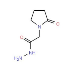 2-(2-oxopyrrolidin-1-yl)acetohydrazide (CAS 59776-89-5) - chemical structure image