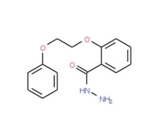 2-(2-Phenoxy-ethoxy)-benzoic acid hydrazide - chemical structure image