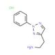 2-(2-phenyl-2H-1,2,3-triazol-4-yl)ethan-1-amine hydrochloride - chemical structure image