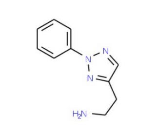 2-(2-phenyl-2H-1,2,3-triazol-4-yl)ethan-1-amine - chemical structure image