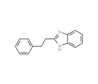 2-(2-phenylethyl)-1H-1,3-benzodiazole (CAS 5805-30-1) - chemical structure image