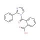 2-(2-Phenylimidazole-1-carbonyl)benzoic acid (CAS 302602-94-4) - chemical structure image